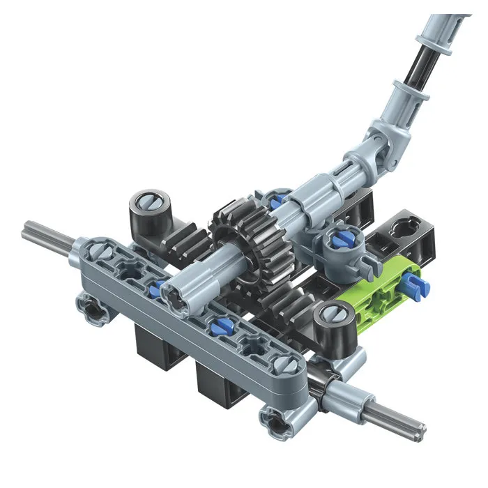 Clementoni - Coffret de Construction Monster Truck avec Système de Direction Fonctionnel, Roues et Engrenages pour 2 Modèles de Véhicules