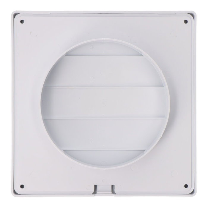 Grille de ventilation EDM 87736 Blanc 17 x 17 cm Grille de ventilation EDM 87736 Blanc 17 x 17 cm