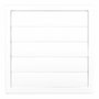 EDM Product Grille de ventilation 87736 Blanc 17 x 17 cm