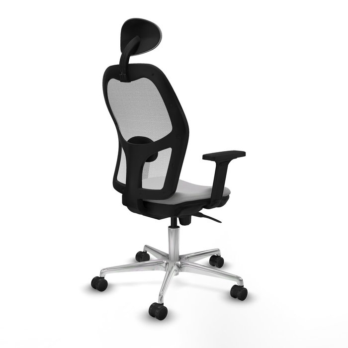 Piqueras y Crespo Chaise de Bureau avec Appui-tête Jorquera 2D086N1 Gris clair Piqueras y Crespo Chaise de Bureau avec Appui-tête Jorquera 2D086N1 Gris clair