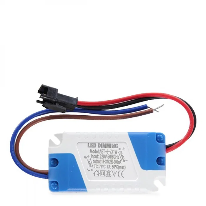 Driver LED Dimable pour Downlight, 7W