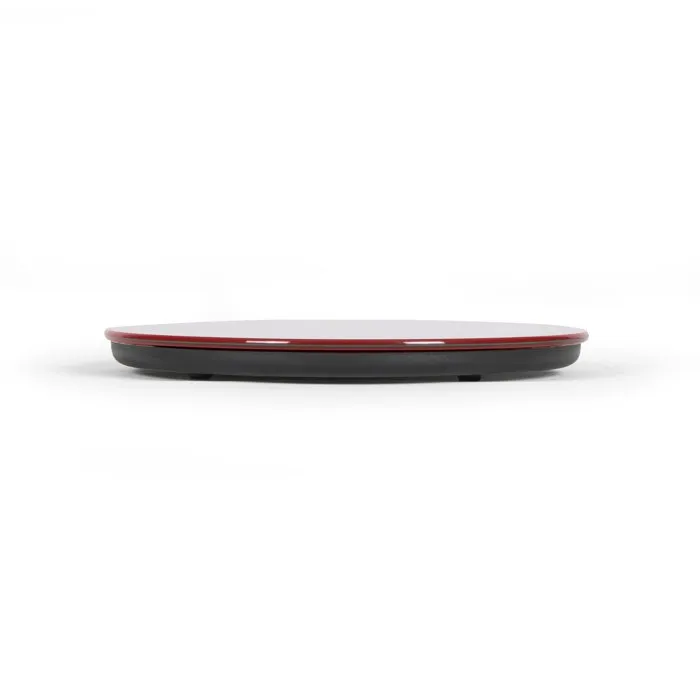 Livoo DOM494R Balance de cuisine électronique en verre, 5 kg Livoo DOM494R Balance de cuisine électronique en verre, 5 kg
