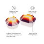 Joseph Joseph Nest Lock Ensemble de 8 boîtes de conservation alimentaires mixtes