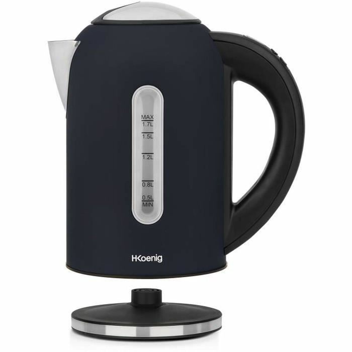 Hkoenig Bouilloire Boe56 1,7L Bleu nuit mat et acier inoxydable Hkoenig Bouilloire Boe56 1,7L Bleu nuit mat et acier inoxydable