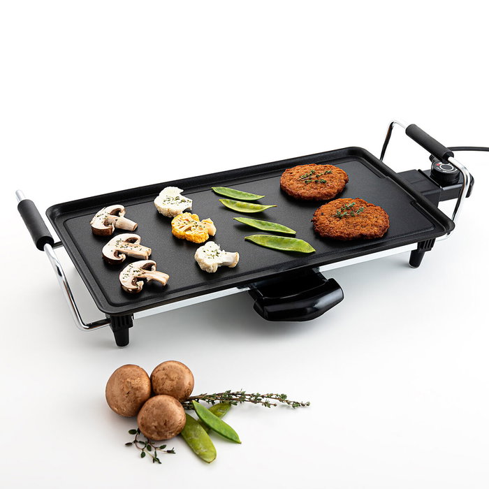 DCook Plancha de Asar Gallery 2000W Acero Mate Cocina Sana Sin Aceite DCook Plancha de Asar Gallery 2000W Acero Mate Cocina Sana Sin Aceite