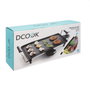 DCook Plancha de Asar Gallery 2000W Acero Mate Cocina Sana Sin Aceite