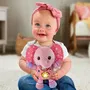 Vtech Baby - Lumi Chant'Elephanteau - Hochet musical et lumineux en tissu avec bouton coeur et billes colorées pour bébé
