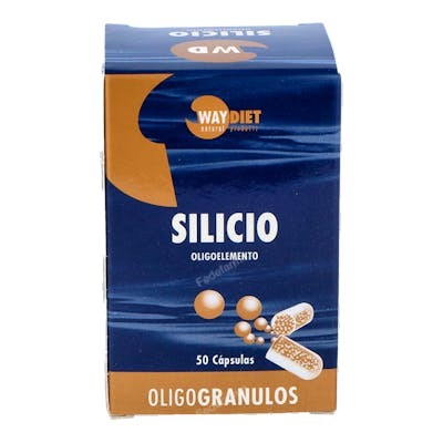 WAYDIET NATURAL PRODUCTS SILICIO oligogranulos 50caps. WAYDIET NATURAL PRODUCTS SILICIO oligogranulos 50caps.
