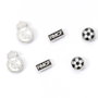 THE CARAT SHOP Set de 3 paires de boucles d'oreilles Real Madrid