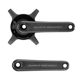 Campagnolo Jeu de manivelles Super Record 13 avec potentiomètre, 165 mm, 2x13V