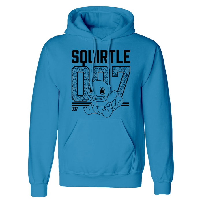Pokémon Sweat à capuche unisex Squirtle Line Art Bleu, M Pokémon Sweat à capuche unisex Squirtle Line Art Bleu, M