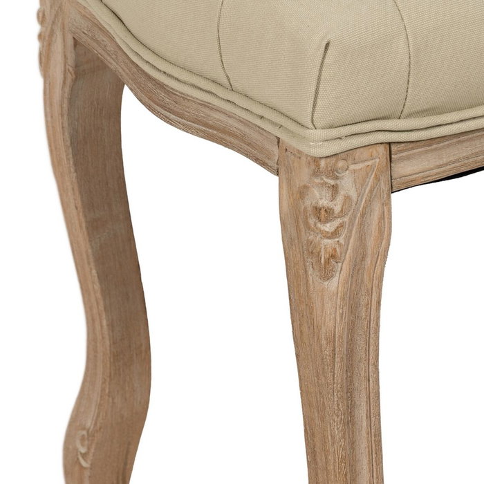 BigBuy Home Banquette Beige Bois d'hévéa BigBuy Home Banquette Beige Bois d'hévéa