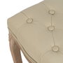 BigBuy Home Banquette Beige Bois d'hévéa