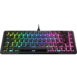 Turtle Beach Vulcan II Mini - Clavier mécanique gaming filaire optique 65%, interrupteurs TITAN II, rétroéclairage RGB, noir