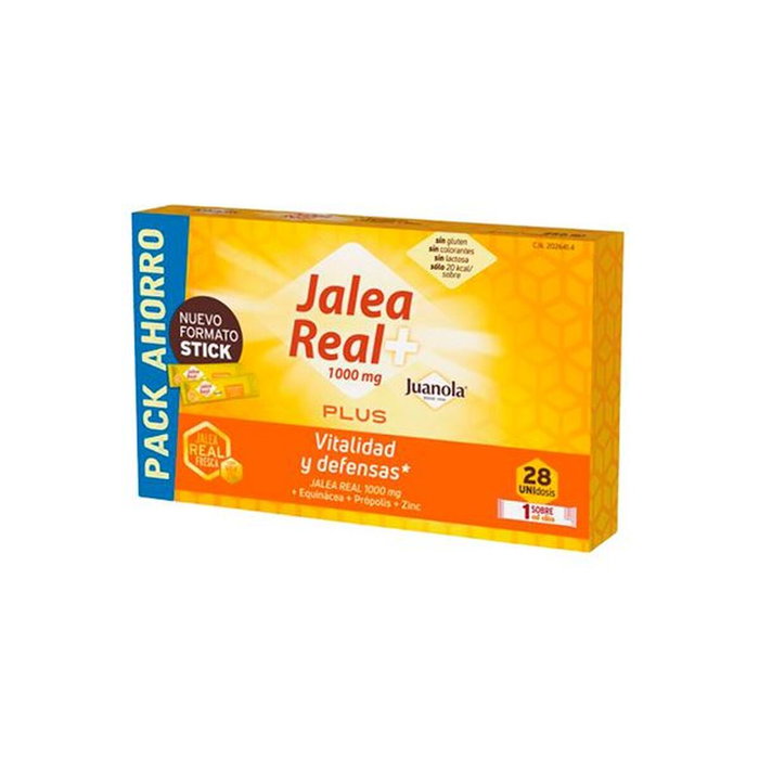 Juanola Gelée Royale Plus 28 Unités Juanola Gelée Royale Plus 28 Unités