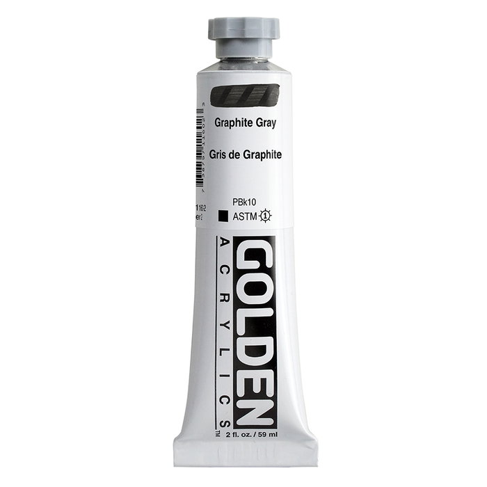 Golden Peinture Acrylique Heavy Body Gris Grafito 59 ml Golden Peinture Acrylique Heavy Body Gris Grafito 59 ml