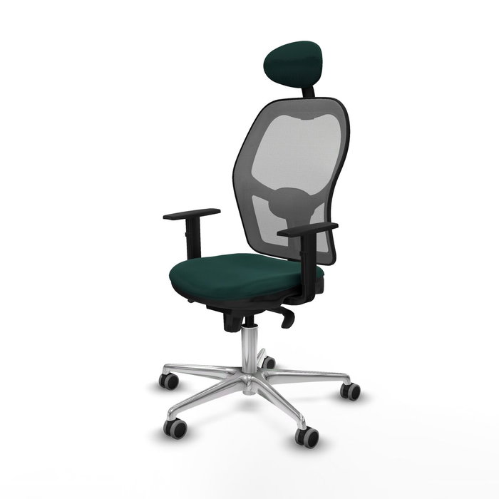 Piqueras y Crespo Chaise de Bureau avec Appui-tête 1D086G1 Vert