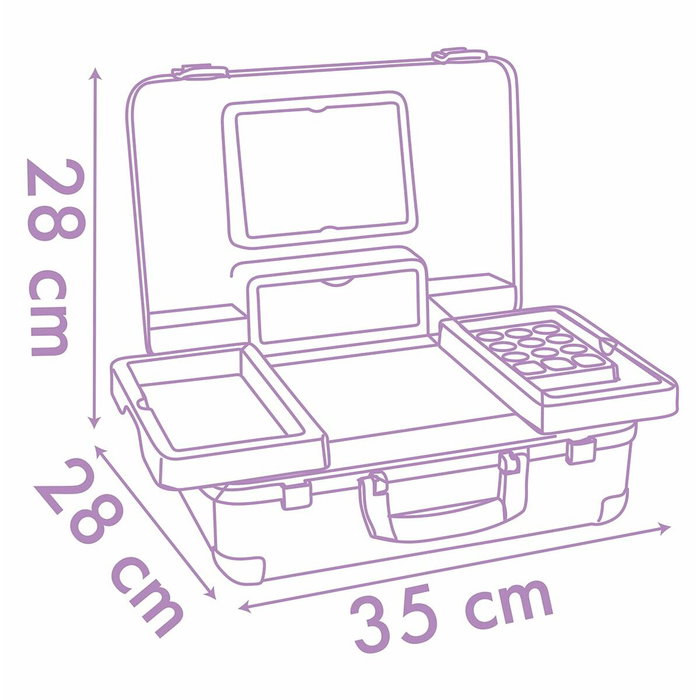 Smoby Gabby et la Maison Magique Valise beauté Rose