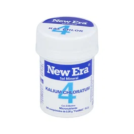 NEW ERA SAL SCHUSSLER Nº4 kalium chloratum 240comp.