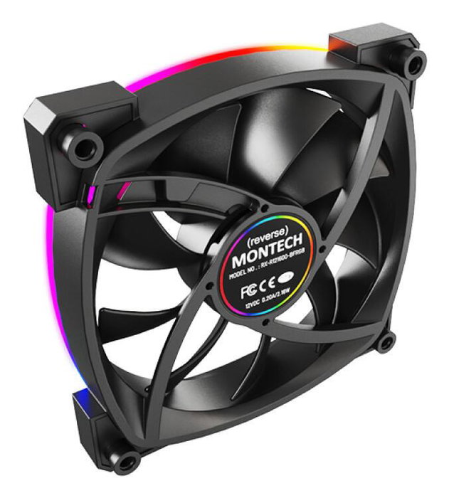 Montech Fan RX120 PWM (B) Black