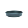 Plastiken Plat de pot Antracite Ø11 x 1,6 cm - Plastique polypropylène résistant UV