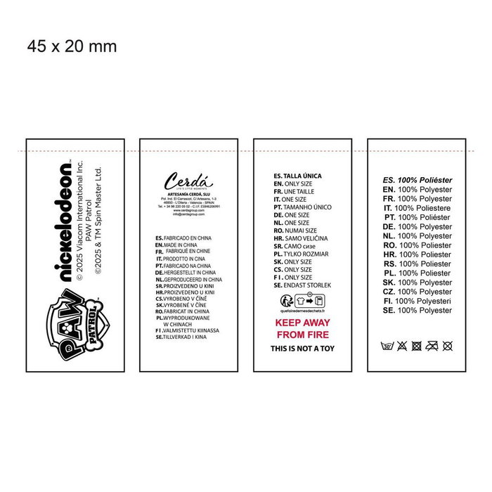 Casquette enfant The Paw Patrol Marron