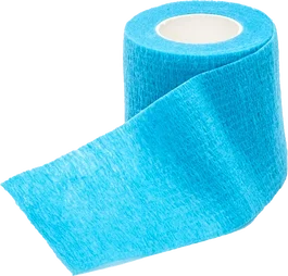 Covetrus Bande de bandage cohésif 5 cm x 4,5 m Bleu clair