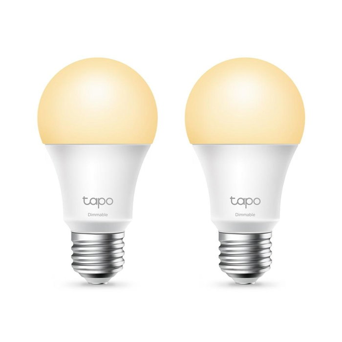 Tp - link Tapo L510E Pack de 2 Ampoules LED Intelligentes Wi-Fi E27 Blanc Chaud Tp - link Tapo L510E Pack de 2 Ampoules LED Intelligentes Wi-Fi E27 Blanc Chaud