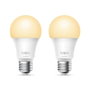 Tp - link Tapo L510E Pack de 2 Ampoules LED Intelligentes Wi-Fi E27 Blanc Chaud