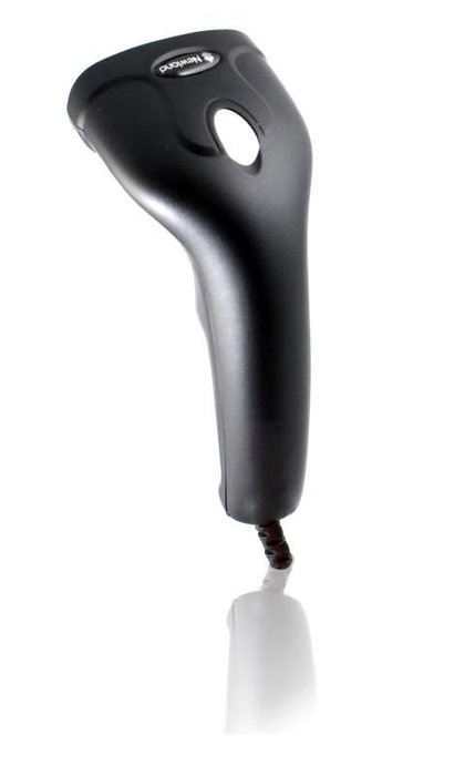 Newland HR12 Anchoa - Lecteur de codes-barres 1D portable CCD, plage 610-640nm, ≥4 mil, USB, noir, 130 g, ergonomique et basse consommation