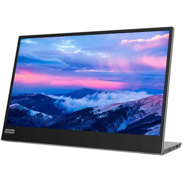 Lenovo L15 USB-C Moniteur Portable 15,6 pouces Full HD IPS Gris/Noir