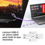 Lenovo L15 USB-C Moniteur Portable 15,6 pouces Full HD IPS Gris/Noir