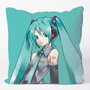 POPbuddies Taie d'oreiller Vocaloid Hatsune Miku 50 x 50 cm