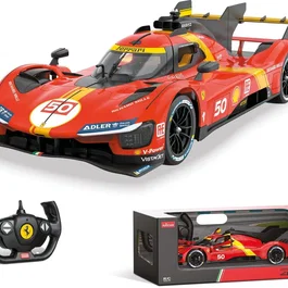 Mondo Motors Ferrari 499P Voiture télécommandée 1:14 2,4 GHz 35 cm 2 vitesses phares lumineux