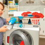 Little Tikes Ma première machine à laver et sèche-linge jouet interactif avec tambour, sons réalistes, table à repasser et accessoires pour enfant 2 ans et plus 175084