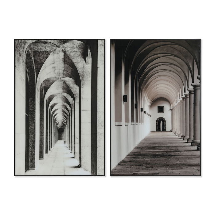 Cadre Home ESPRIT Aluminium Verre 80 x 2,5 x 120 cm Cadre Home ESPRIT Aluminium Verre 80 x 2,5 x 120 cm