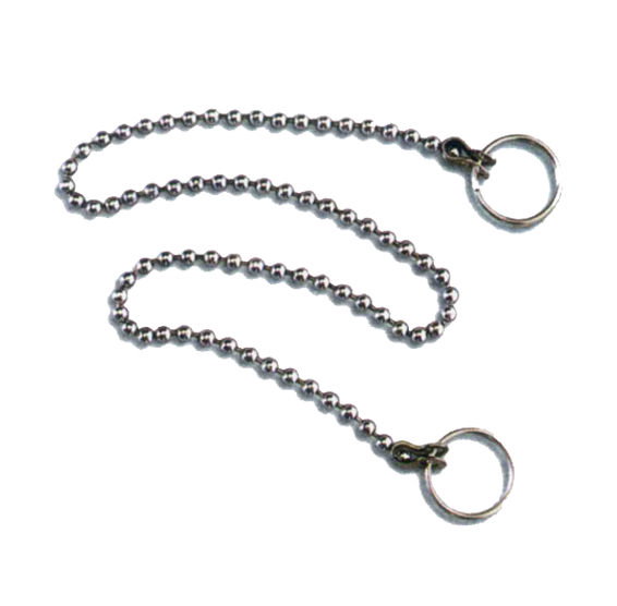 Chaîne à boules montée de 3,20x25 cm pour lavabo (Boîte de 25) menyueja Chaîne à boules montée de 3,20x25 cm pour lavabo (Boîte de 25) menyueja