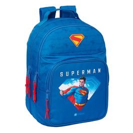 Cartable Superman Bleu 32 x 42 x 15 cm