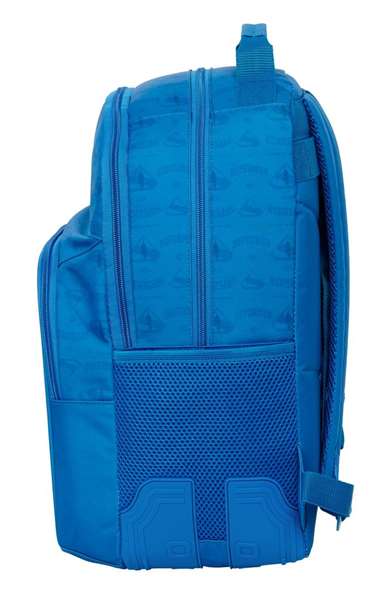 Safta - Sac à dos double Superman 32x42x15 cm, transformable en chariot - À partir de 3 ans