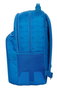 Safta - Sac à dos double Superman 32x42x15 cm, transformable en chariot - À partir de 3 ans