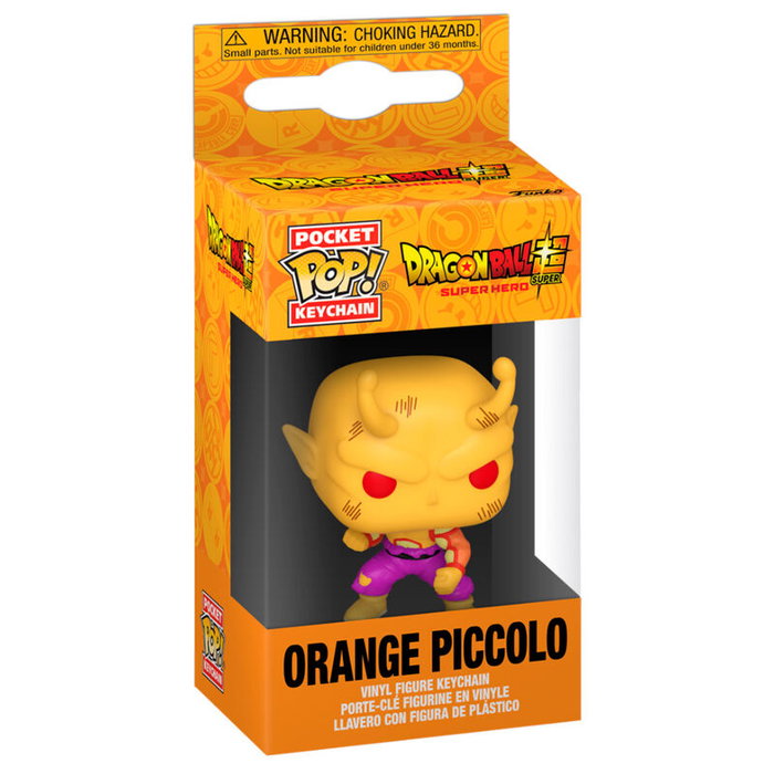 FUNKO Porte-clés Pocket POP! Dragon Ball Super Super Hero Piccolo Orange FUNKO Porte-clés Pocket POP! Dragon Ball Super Super Hero Piccolo Orange