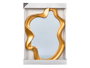 Giftdecor Miroir en Plastique Forme Libre Doré 80 cm (Set de 4)
