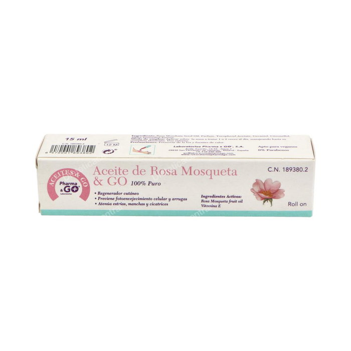 PHARMA & GO Huile de Rose Musquée en Roll-On 15ml PHARMA & GO Huile de Rose Musquée en Roll-On 15ml