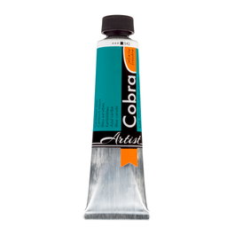 Cobra Peinture à l'huile Artist Color Bleu Caraïbes 542, 40 ml