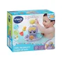 Vtech Baby Julie Ma Pieuvre Toupie de Bain - Jouet de Bain Tournoyant avec 4 Accessoires Animaux Formes Gicleurs - Pour Enfants de 1 à 5 ans