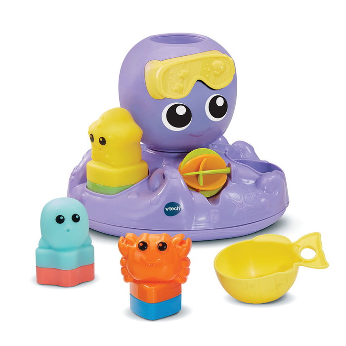 Vtech Baby Julie, ma pieuvre toupie de bain Vtech Baby Julie, ma pieuvre toupie de bain