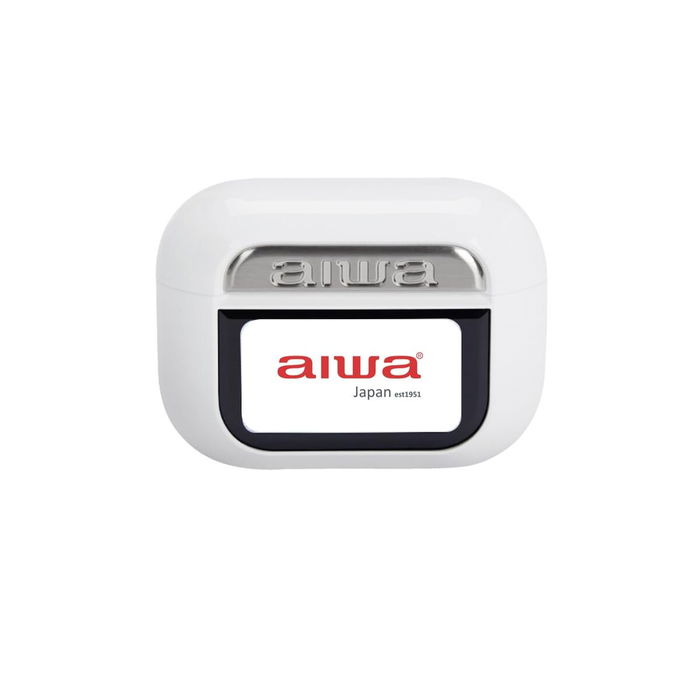 Écouteurs Sans Fil avec Étui de Charge Aiwa EBTW-350WT Blanc