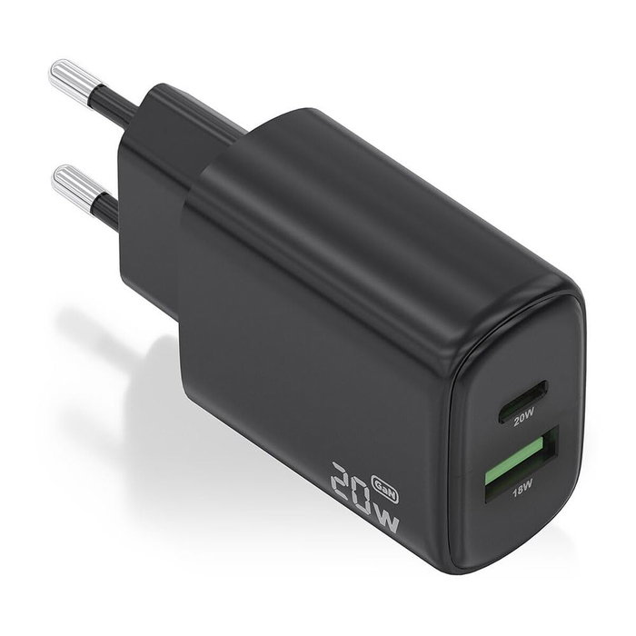 Chargeur mural Aisens A110-0910 Noir 20 W Chargeur mural Aisens A110-0910 Noir 20 W