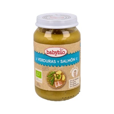 BABYBIO Potito Légumes et Saumon BIO 200g BABYBIO Potito Légumes et Saumon BIO 200g