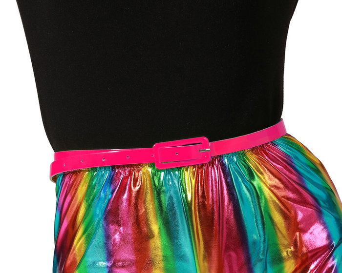 Ceinture rose néon style années 80 Ceinture rose néon style années 80